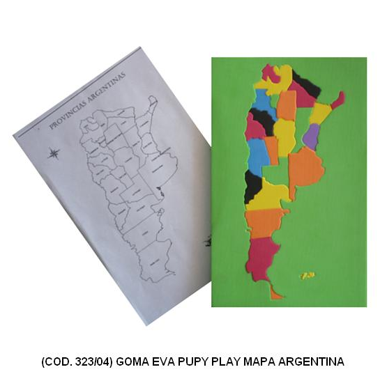 GOMA-EVA PUPY PLAY MAPA  (L323040)