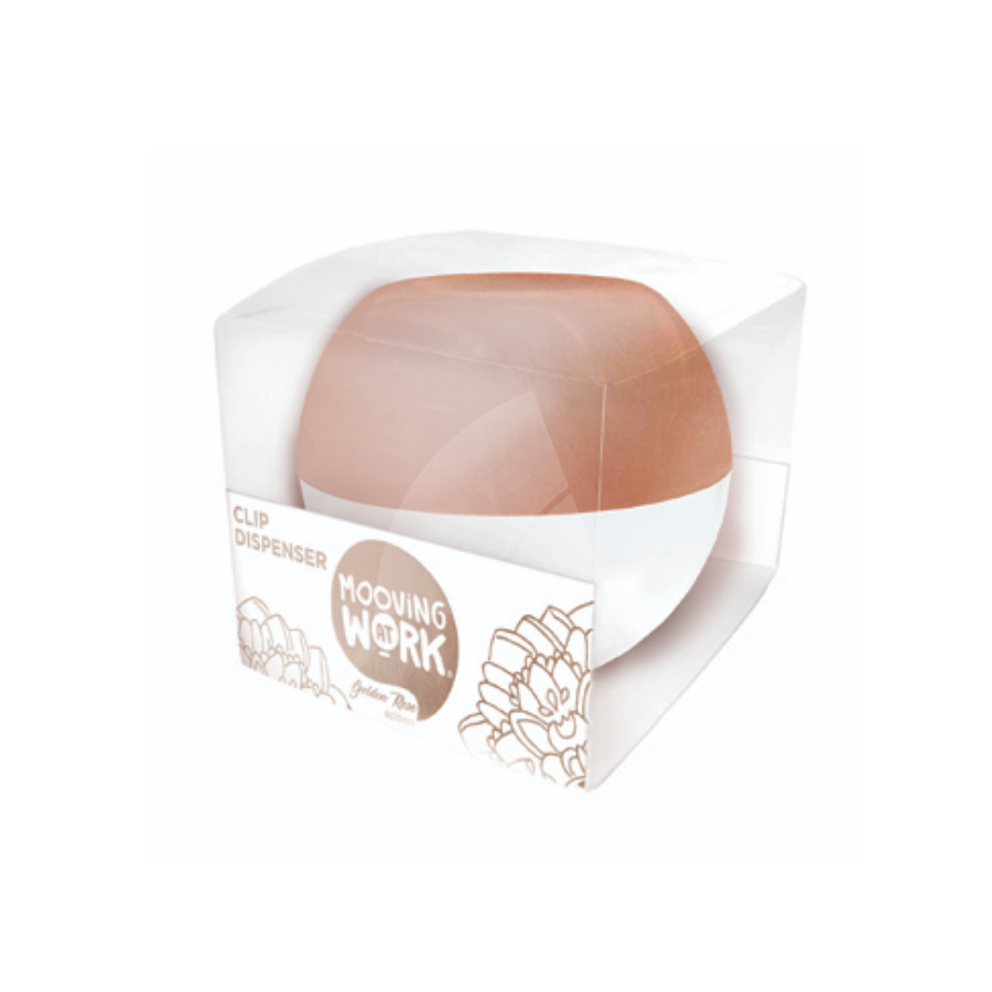 MAW GOLDEN ROSE CLIP DISPENSER (L20802)