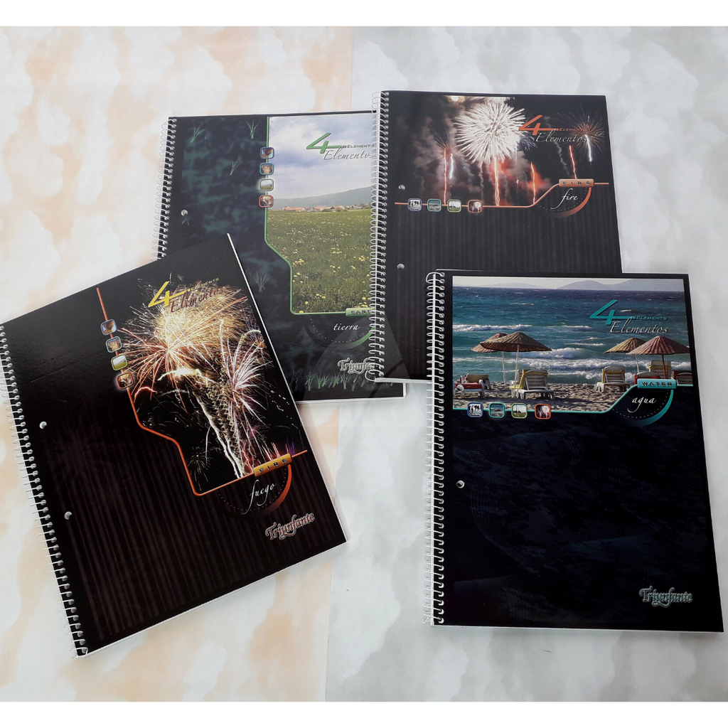 CUADERNO CON ESPIRAL A4 x80hjs. CUADRICULADO (L1840)