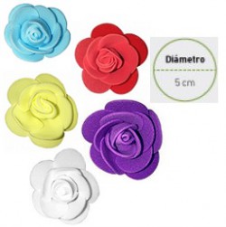 GOMA EVA FLOR X12 UNIDADES (L18438)