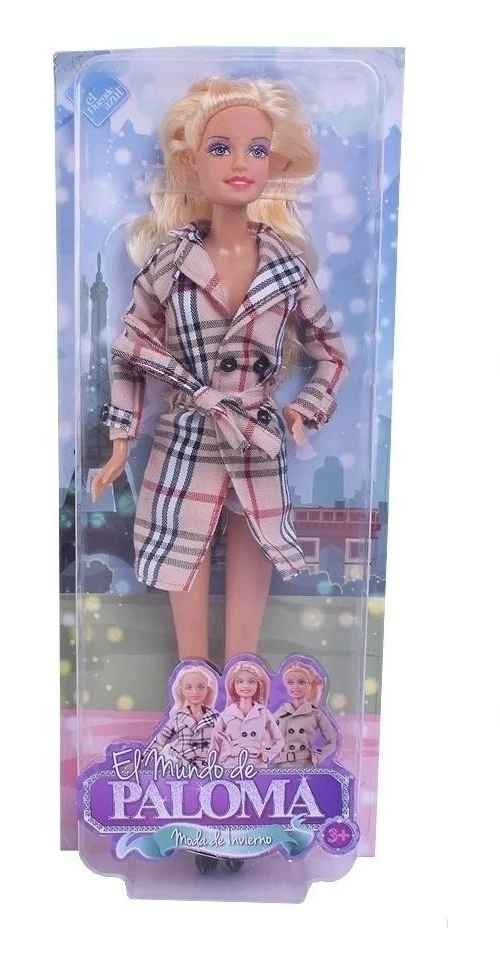 MUÑECA PALOMA MODA DE INVIERNO (G7581)