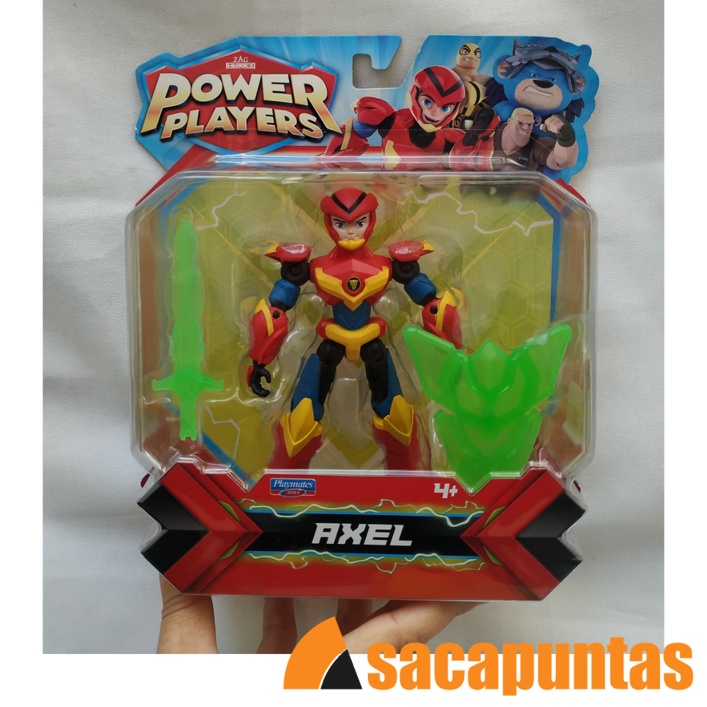 JUGUETE ARTICULADO POWER PLAYERS CON ACCESORIOS (J21205)
