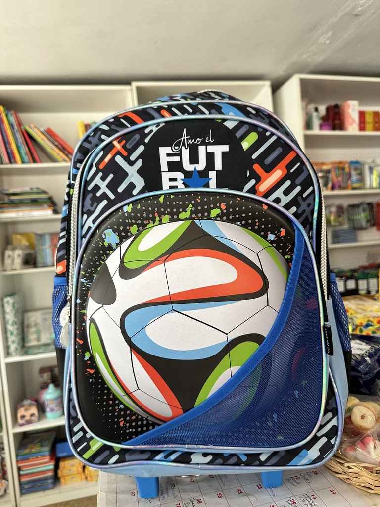 MOCHILA CARRO 18&quot; PHI-PHI FUTBOL (L350180)