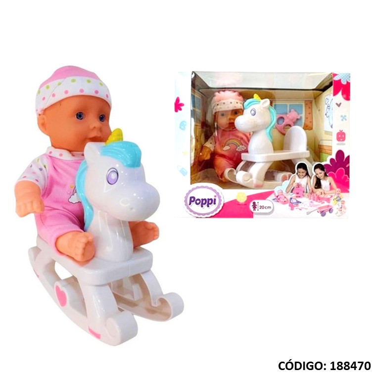 POPPI BEBE CON CABALLITO (J188470)