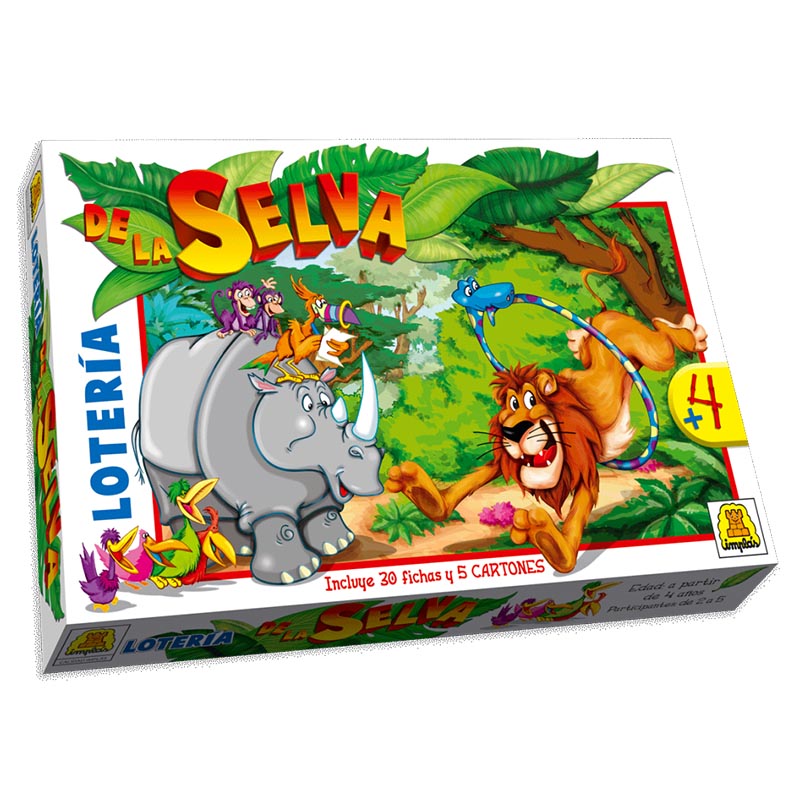 LOTERIA EL REY DE LA SELVA IMPLAS (G38221)