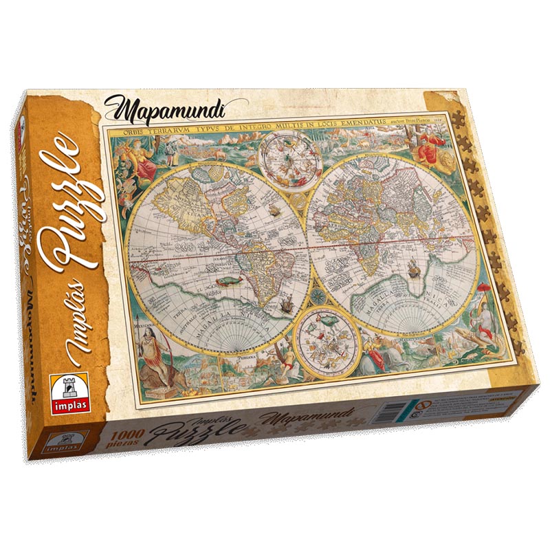 PUZZLE MAPA MUNDI 1000 PIEZAS (G38212)