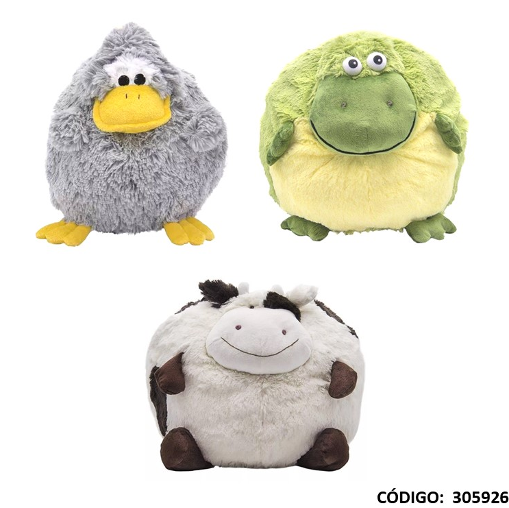 PELUCHE CRESKO REDONDO 38cm. (J305926)