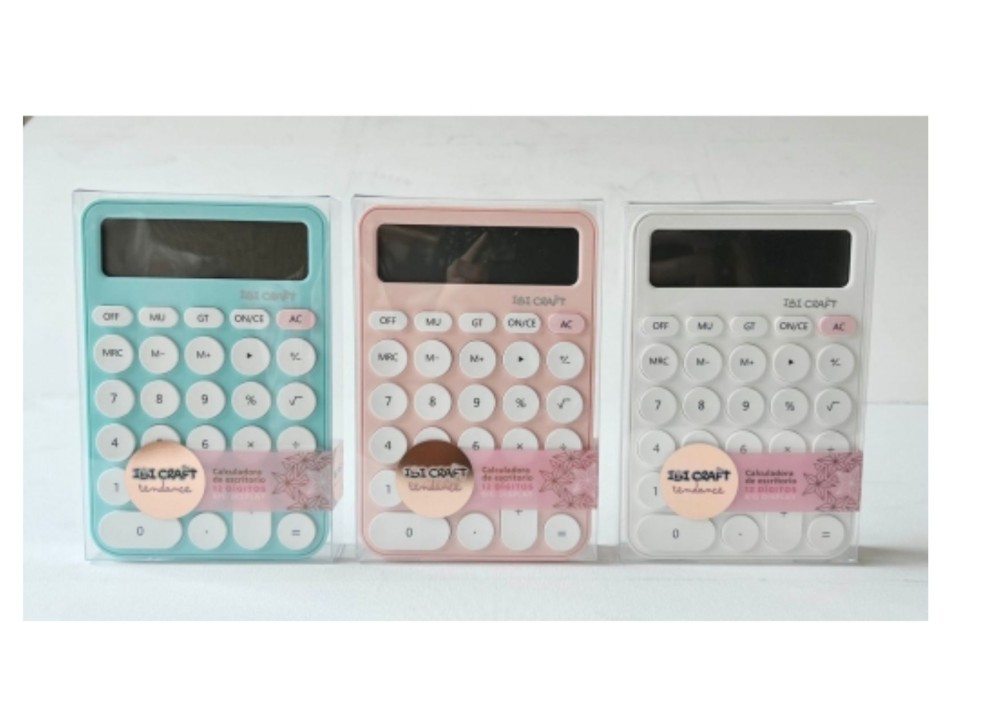 CALCULADORA IBI CRAFT 12 DIGITOS (L25489)