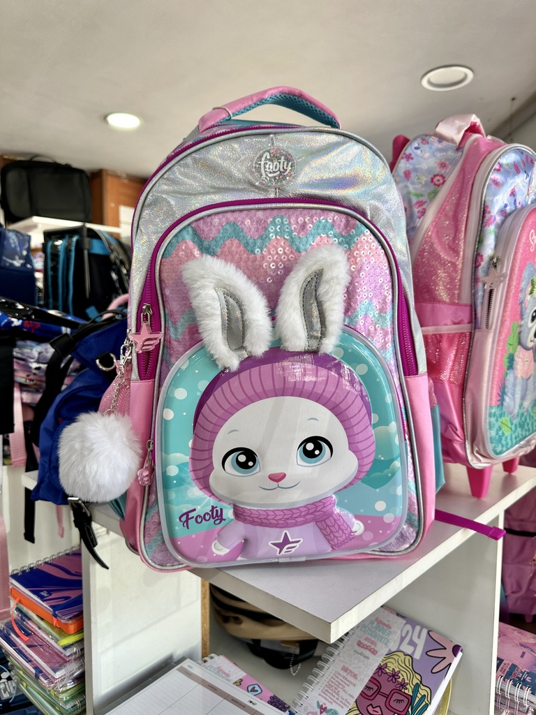 MOCHILA 18&quot; FOOTY BUNNY (L2567000)