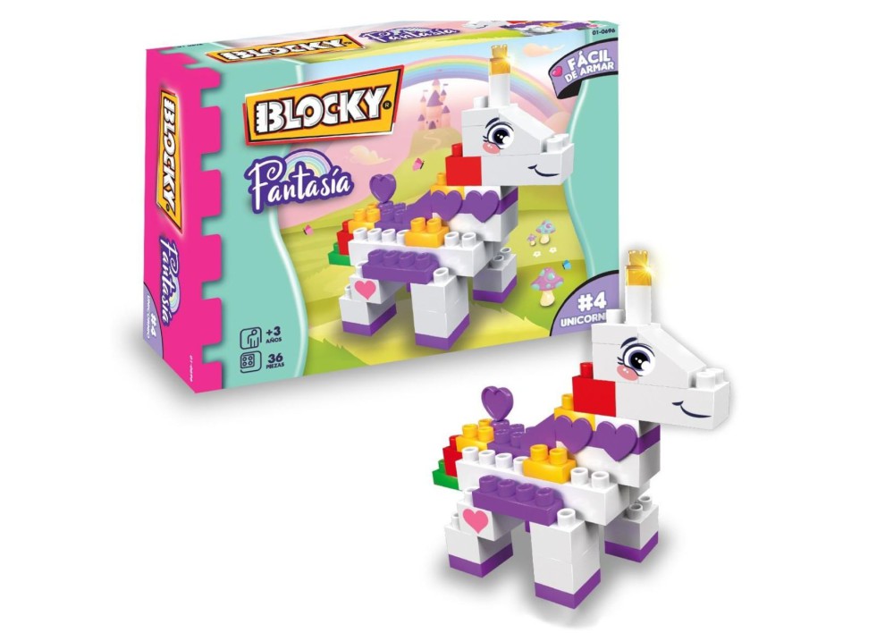 RASTI BLOCKY UNICORNIO (J26307)