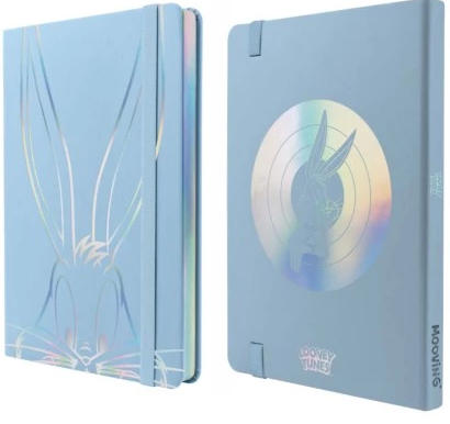 LIBRETA MOOVING NOTES A5 TAPA DURA RAYADO LOONEY TUNNES (L232885)