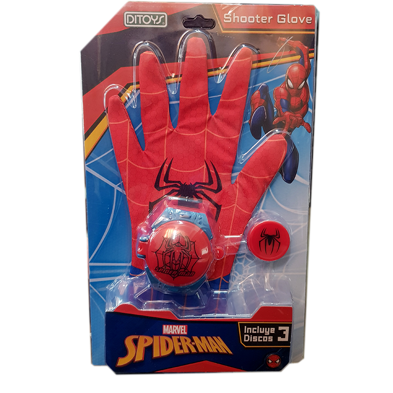 SHOOTER GLOVES SPIDERMAN DITOYS (G2609)