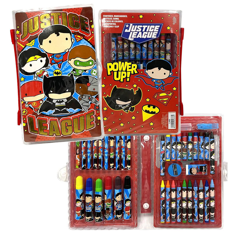 SET DE ARTE LIGA DE LA JUSTICIA (G402)
