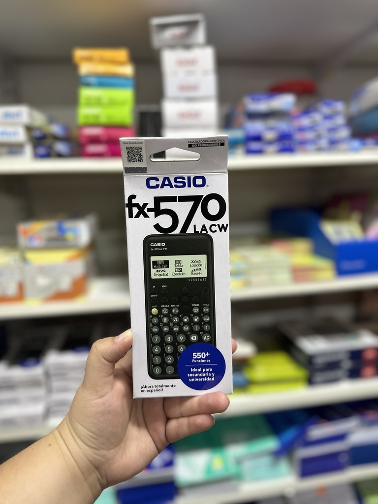 CALCULADORA CASIO CIENTIFICA FX-570 LACW (L106812)