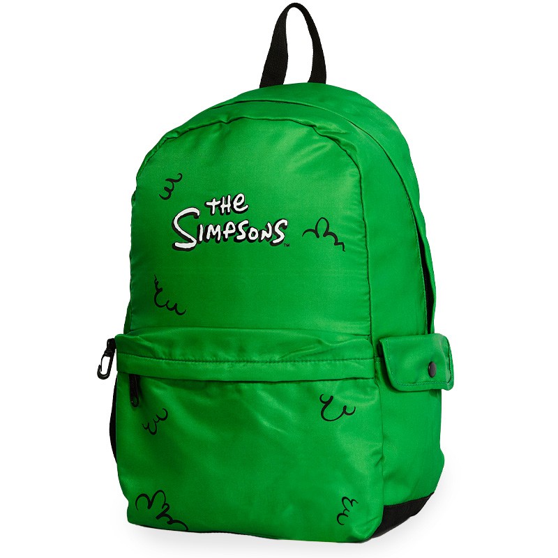 MOCHILA 18&quot; MOOVING SIMPSONS GREEN (L27653)