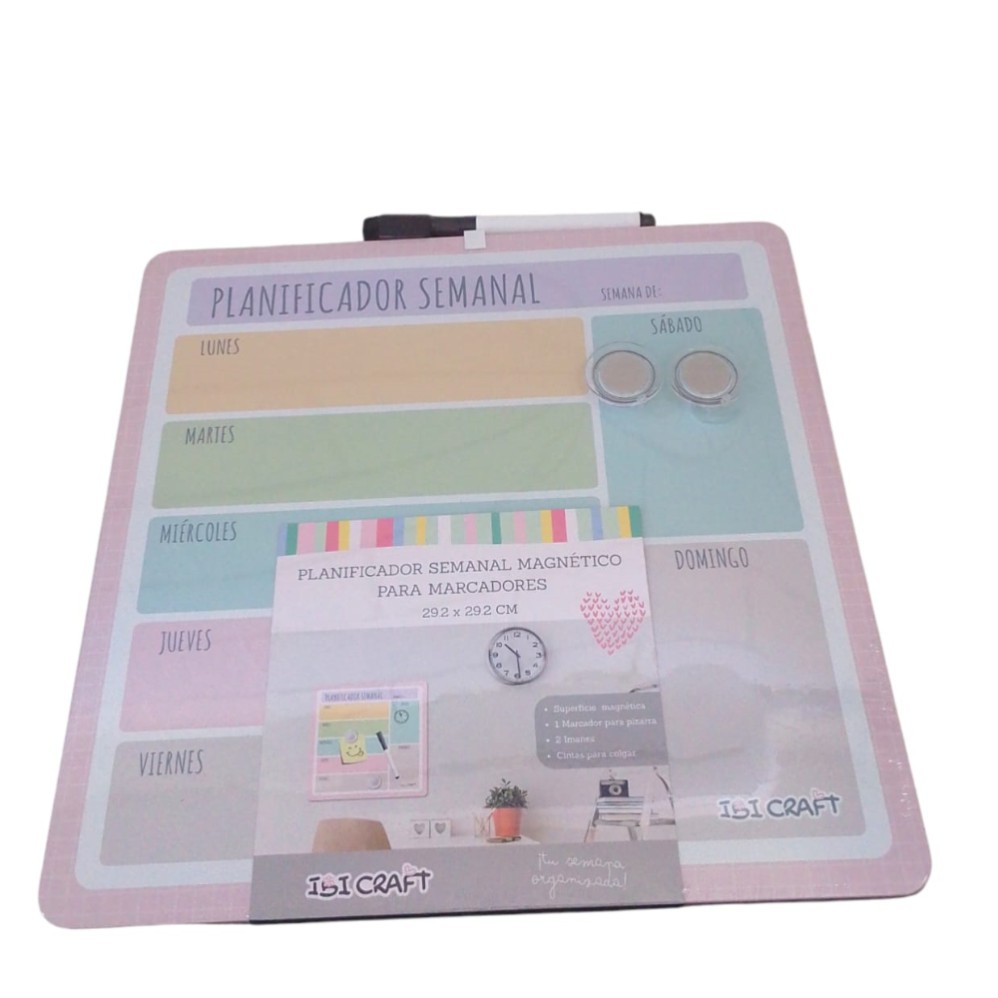 IBI CRAFT PIZARRA PLANIFICADOR MAGNETICO (L27609)