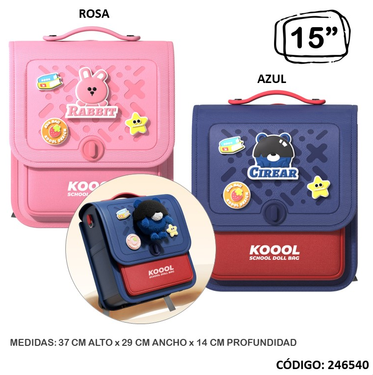 MOCHILA 15&quot; JARDIN KOOL GRANDE (L246540)