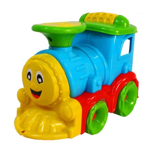 PEQUEÑO TREN LOCOMOTORA DIDÁCTICO CALESITA (J7108)