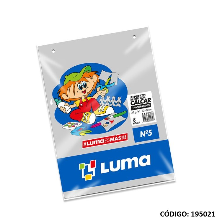 REPUESTO CALCAR LUMA APAISADO VEGETAL X8HJ (L195021)