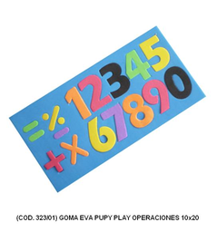 [L323010] GOMA-EVA PUPY PLAY  10x20 OPERACIONES (L323010)