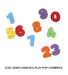 [L323070] GOMA-EVA PUPY PLAY NUMEROS  (L323070)