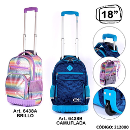 MOCHILA CARRO 18&quot;  ELF BASE GOMA (L212080)