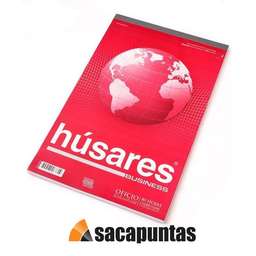 [L110150] BLOCK OFICIO HUSARES CUADRICULADO 80hjs. (L110150)