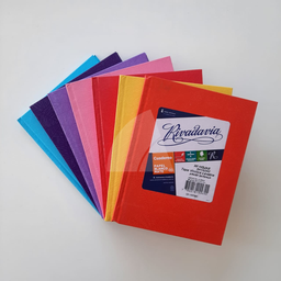 CUADERNO TAPA DURA RIVADAVIA FORRADOx48hjs. (L1160)