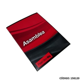 [L158120] CUADERNO TAPA BLANDA ASAMBLEA RAYADO  X24hjs. (L158120)