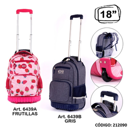 MOCHILA CARRO 18&quot; ELF BASE GOMA  (L212090)