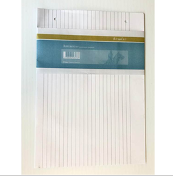 [L44550] REPUESTO APAISADO BRIGADIER RAYADO x 8hjs. (L44550)