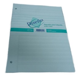 [L44690] REPUESTO DOBLE LINEA DISEÑO N3 x 8hs. (L44690)