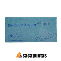 [L44650] TALON DISEÑO RECIBO ALQUILER (L44650)