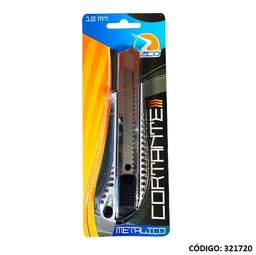 [L321720] ESTILETE 18mm. EZCO METALICO CON GUIA  (L321720)