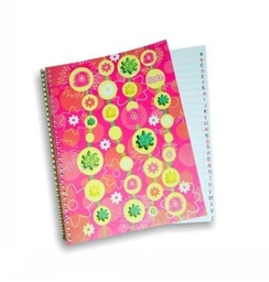 [L9030] CUADERNO INDICE ESPIRAL NORTE x 50hjs. (L9030)