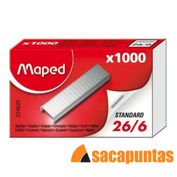 [L88260] BROCHES PARA MAQUINA MAPED Nº 26/6 x 1000 U. (L88260)