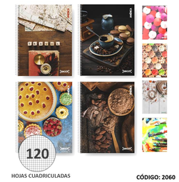 [L2060] CUADERNO A4 TAPA DURA AMERICA SHOOT CUADRICULADO  X120 HOJAS (L2060)