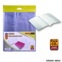 [L48010] FUNDAS LAMA CUADERNO CLASICO xUNIDAD (L48010)