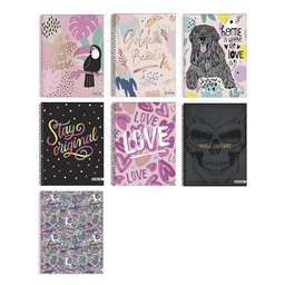 [L8056] CUADERNO MOOVING 29/7 TAPA DURA ESPIRAL X80HJS. (L8056)