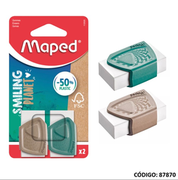 [L87870] GOMA MAPED SMILING PLANET X2  (L87870)