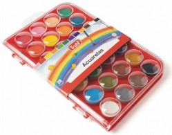 [L21014] ACUARELA TRABI  X28 COLORES + PINCEL (L21014)