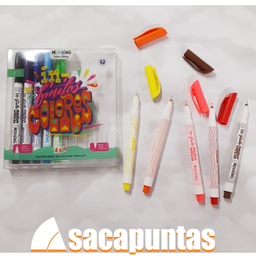 [L19215] MICROFIBRA COLORING X 10 COLORES (L19215)