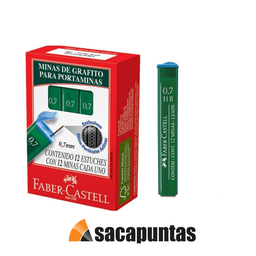 [L52570] MINAS 0.7 FABER x12 &quot;Tubos&quot; HB (L52570)