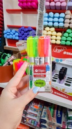 [L35310] RESALTADOR FILGO X4 COLORES FLUO FINO (L35310)