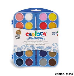 [L31850] ACUARELA CARIOCA X24 COLORES (L31850)