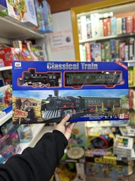 [J22045] JUEGO TREN CLÁSICO CON PISTA, LUZ Y SONIDO (J22045)