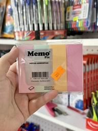 [M201] MEMO FIX F PASTEL SURTIDO x100hjs.(M201)