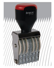 [L20579] SELLO TRAXX NUMERADOR 6 DIGITOS COMUN 4mm. ALTO (L20579)
