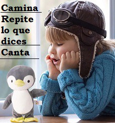 [J22985] PELUCHE PINGUINO SNOWY CON SONIDOS Y MOVIMIENTOS WABRO  (J22985)