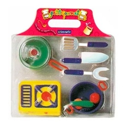 [J1207] JUEGO  SET DE COCINA EN BLISTER (J1207)